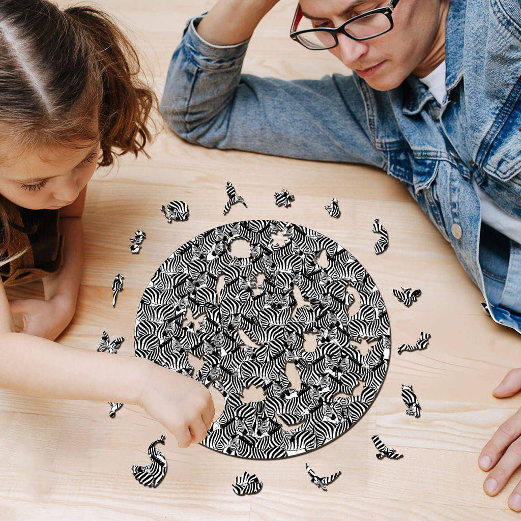 seek and find Melon seeds Wooden Jigsaw Puzzle