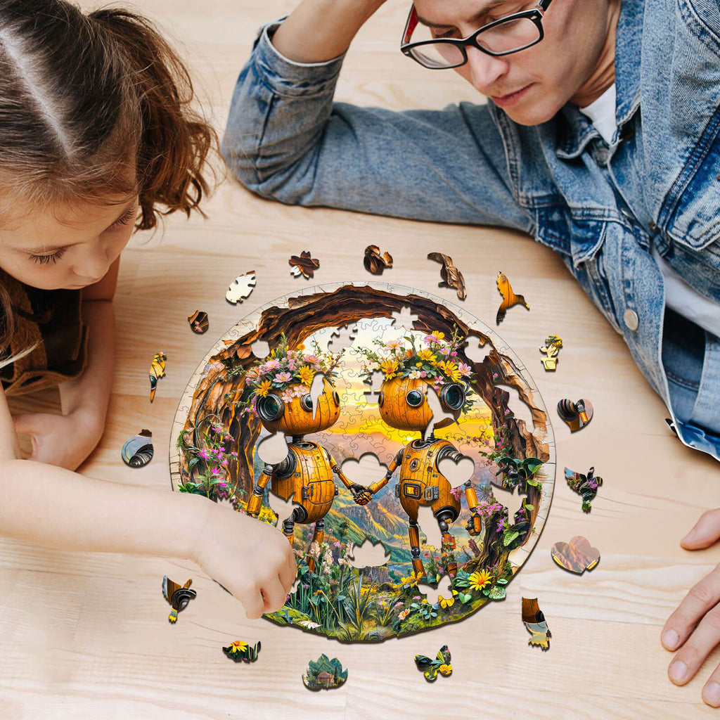 Eternal Love Wooden Jigsaw Puzzle