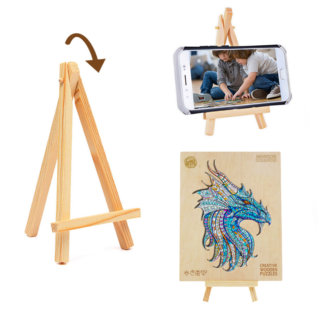 Warrior Dragon Wooden Jigsaw Puzzle