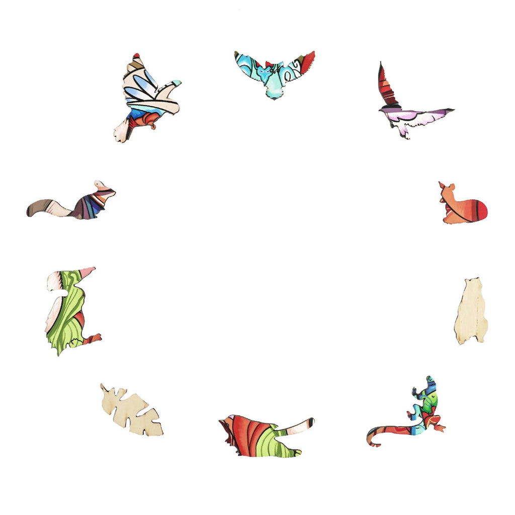 Sly Fox Wooden Jigsaw Puzzle