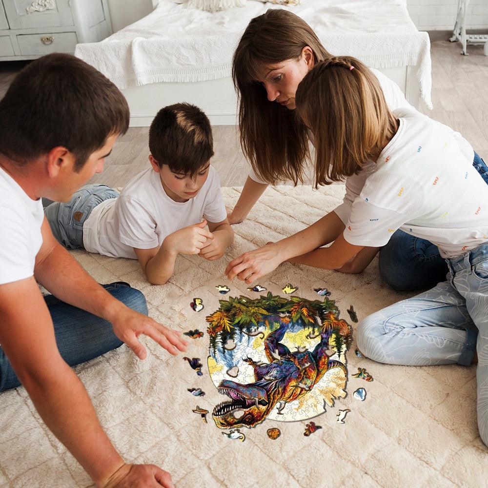 T-rex Wooden Jigsaw Puzzle