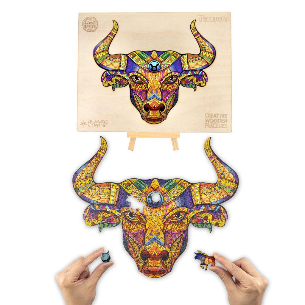 Constellation Taurus Wooden Jigsaw Puzzle