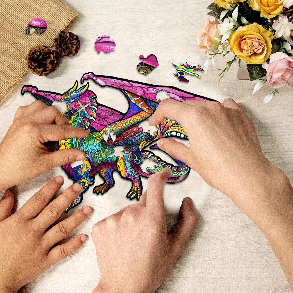 Dream Dragon Wooden Jigsaw Puzzle