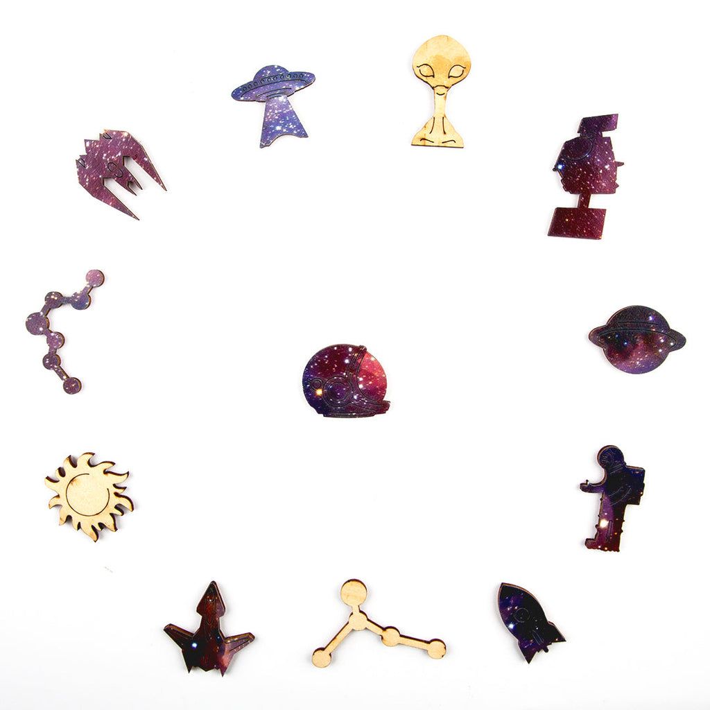Fascinating Nebula Wooden Jigsaw Puzzle
