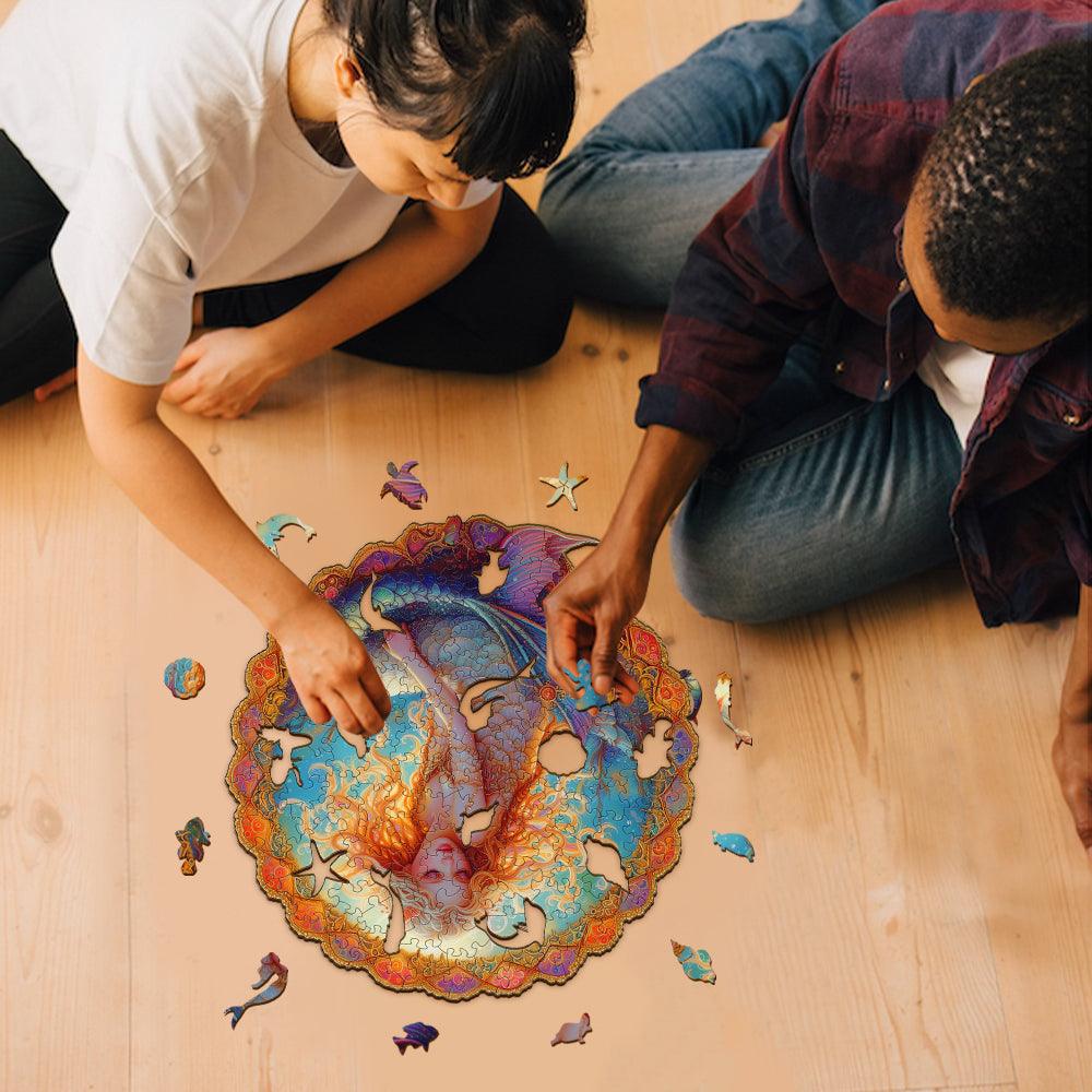 Flash Sale⚡  Dreamy Mermaid Wooden Jigsaw Puzzle