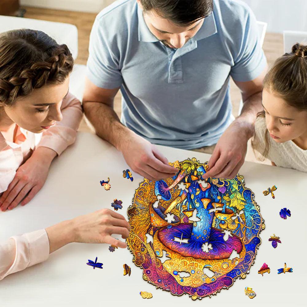 Mushroom Wooden Jigsaw Puzzle