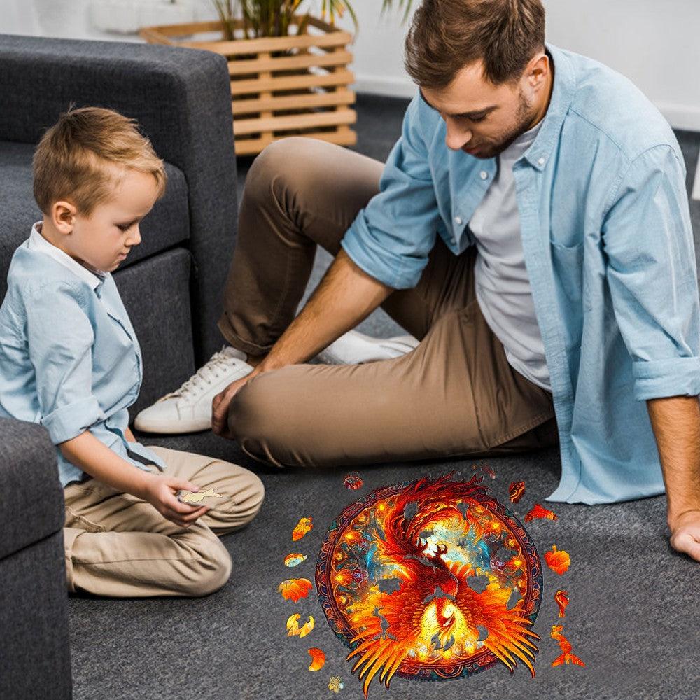 Phoenix Wooden Jigsaw Puzzle