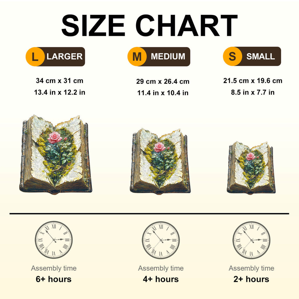 The Last Bloom  Wooden Jigsaw Puzzle