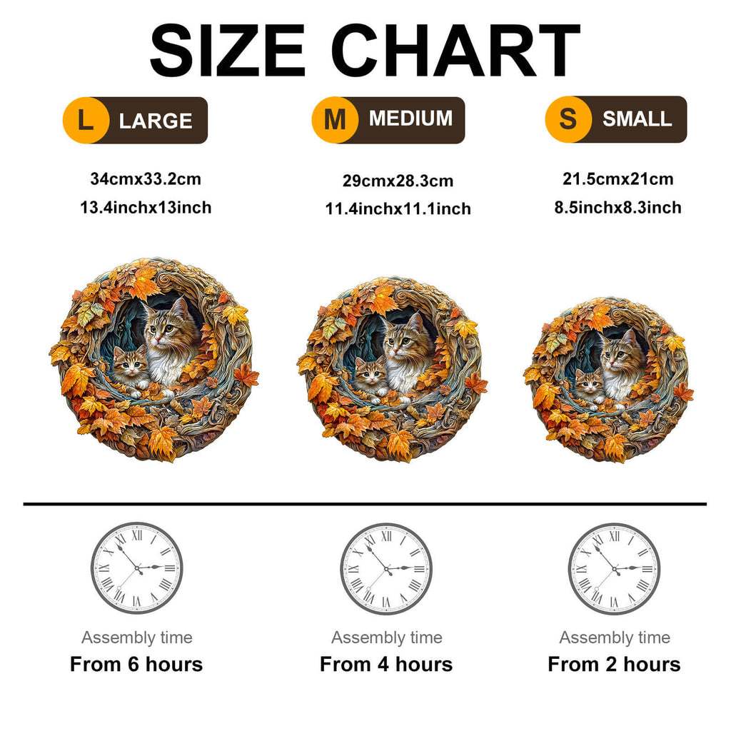 3D  cat mom Jigsaw Puzzle