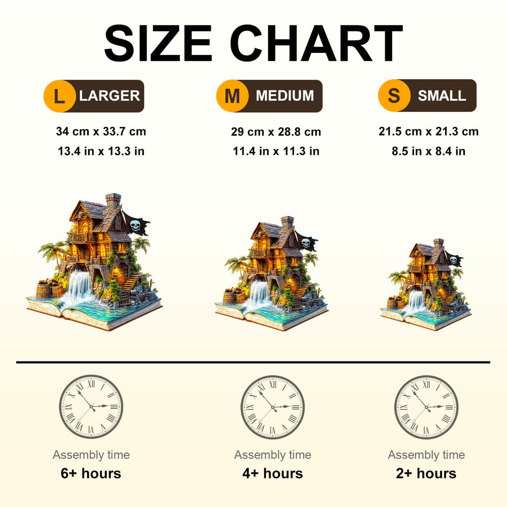 Pirate cabin-1 Wooden Jigsaw Puzzle