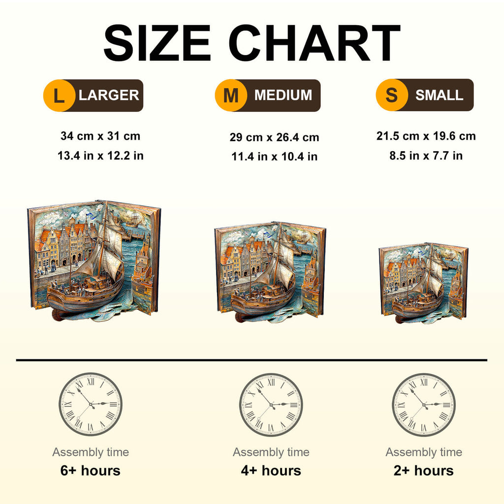 Paper channel Wooden Jigsaw Puzzle