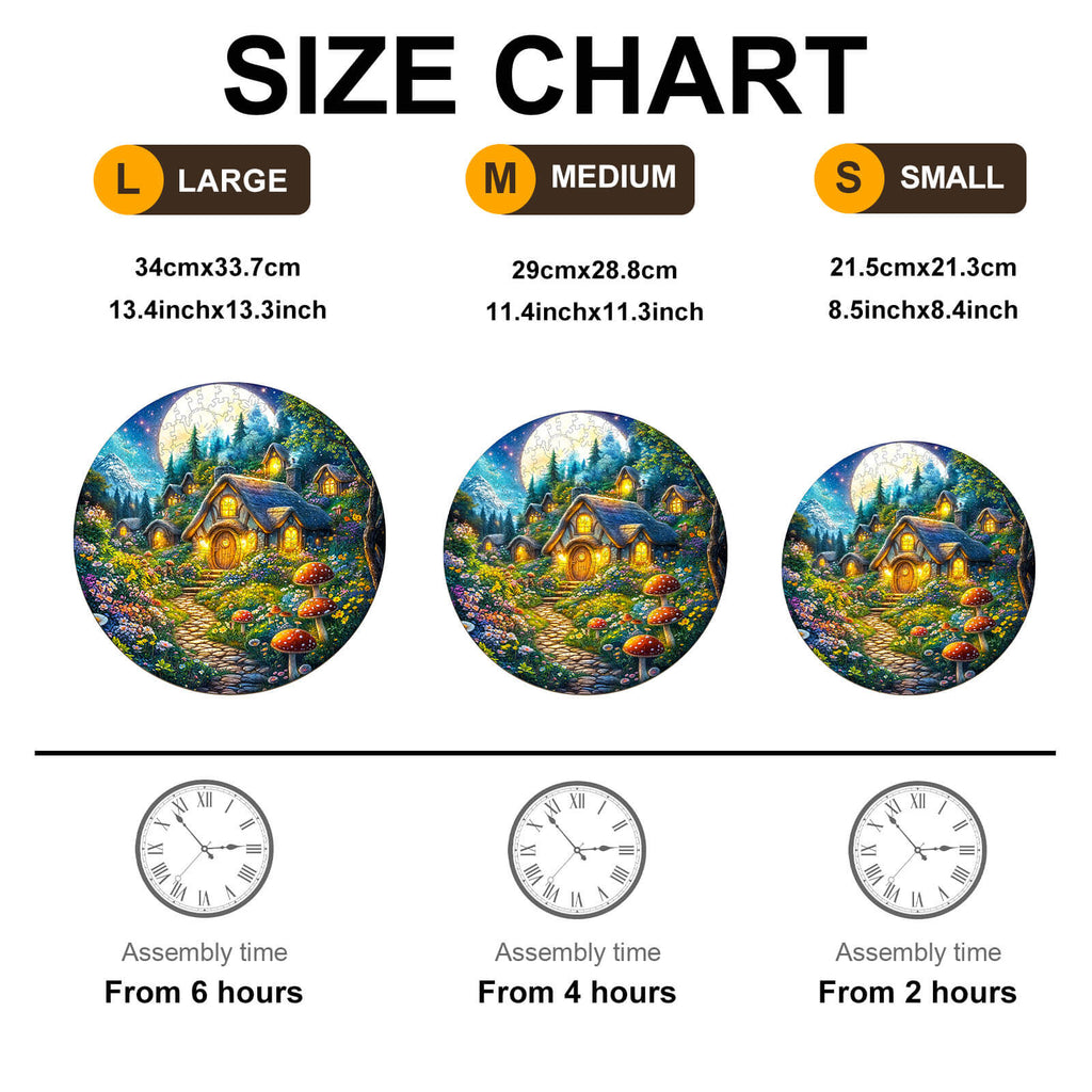 SEEK AND FIND FAIRIES Wooden Jigsaw Puzzle