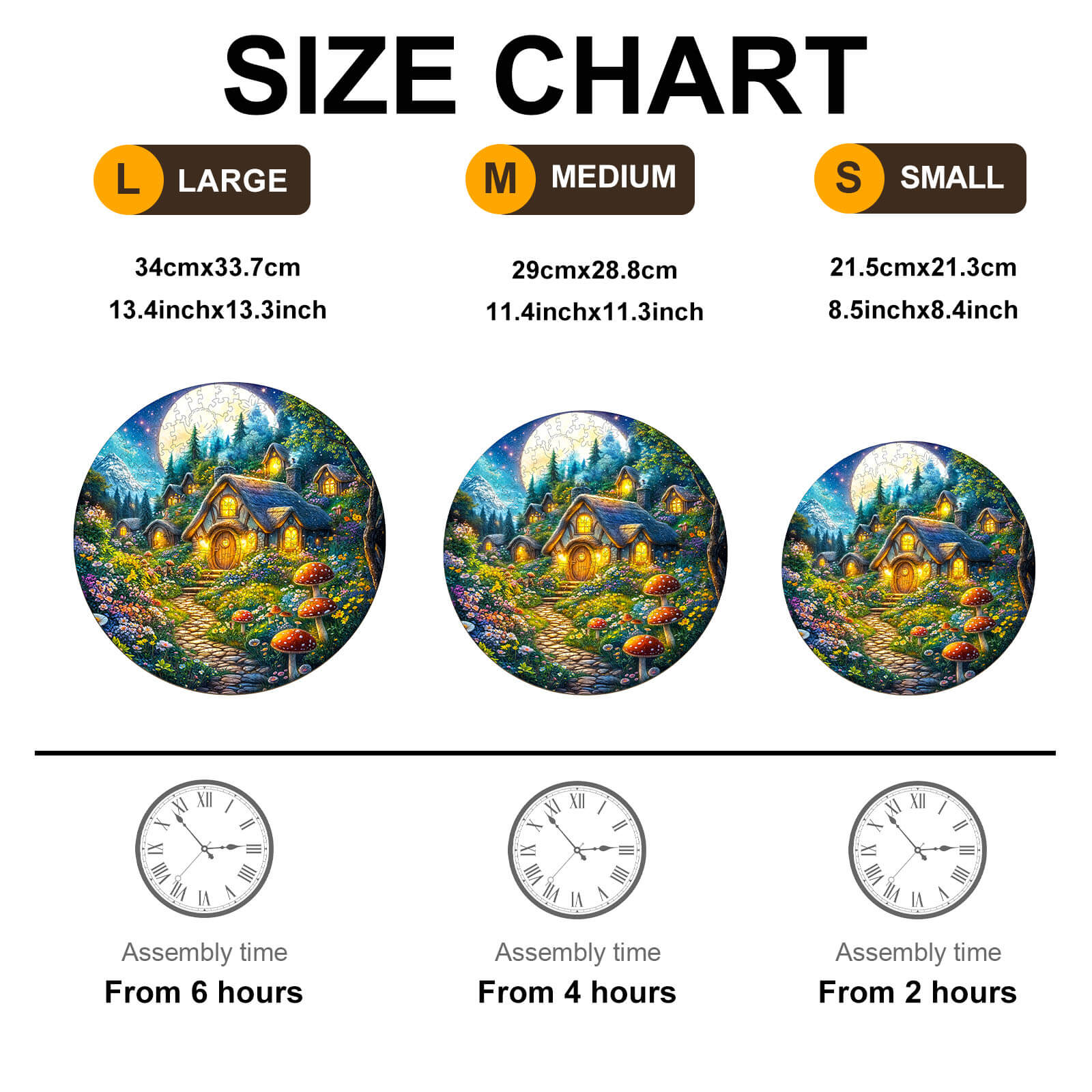 SEEK AND FIND FAIRIES Wooden Jigsaw Puzzle