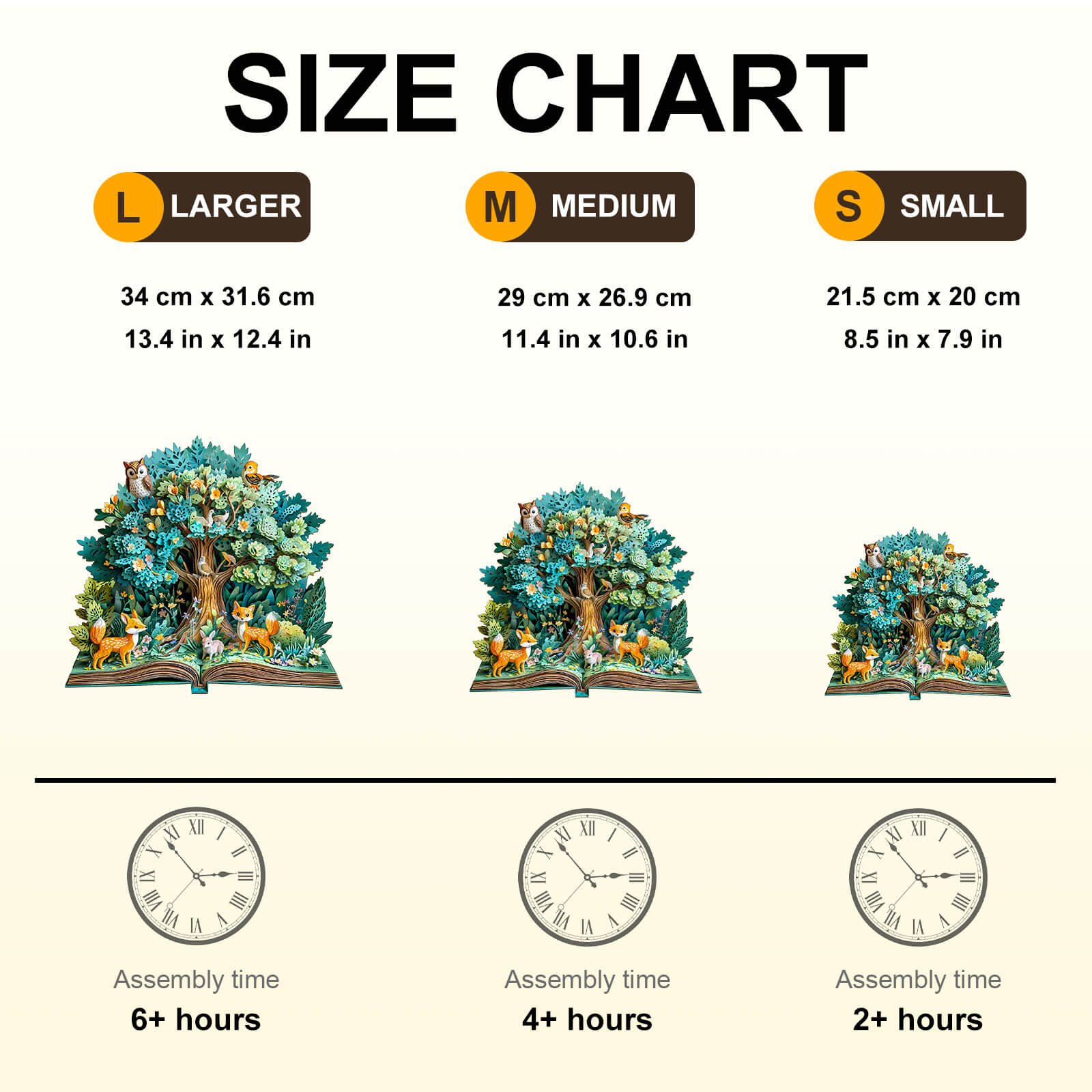 3D Forest Tales Wooden Jigsaw Puzzle