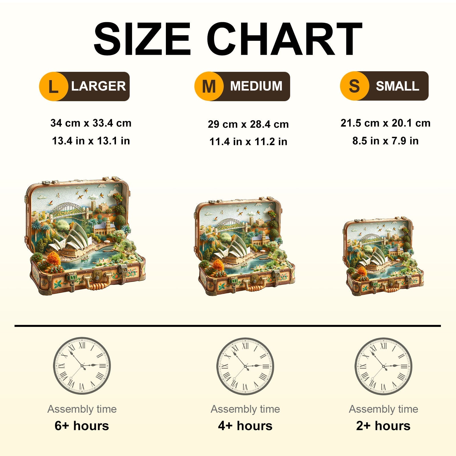 Sydney Opera House Tour Wooden Jigsaw Puzzle