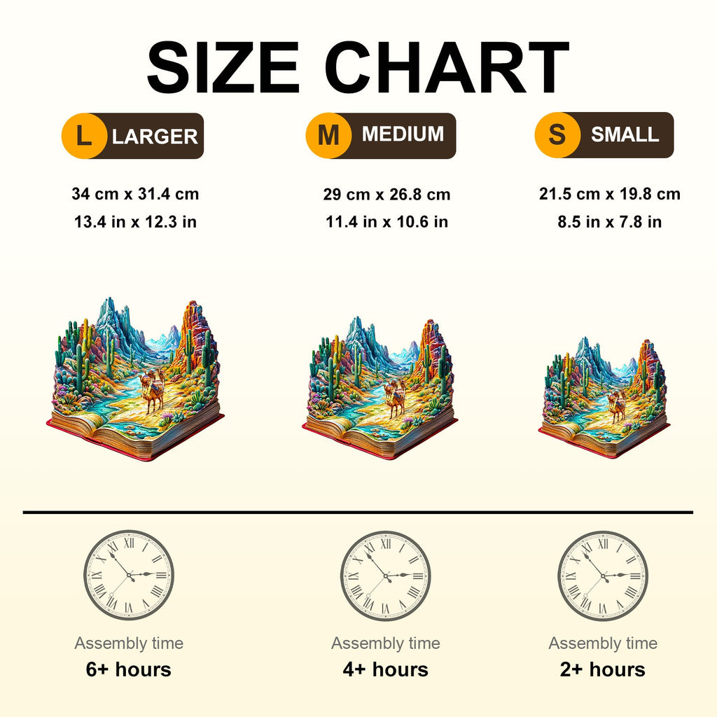 Vibrant Wilderness Wooden Jigsaw Puzzle