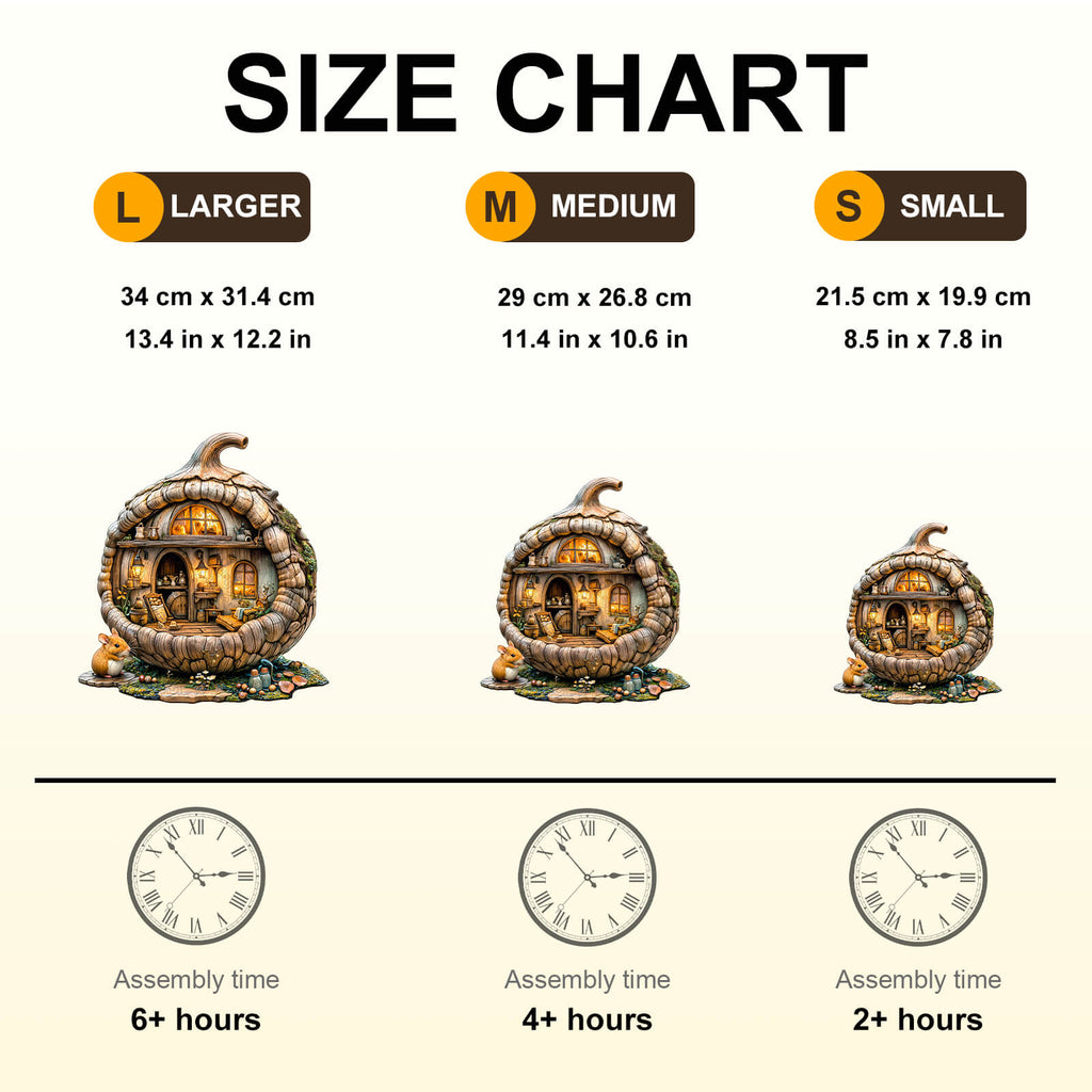 Acorn mouse Wooden Jigsaw Puzzle