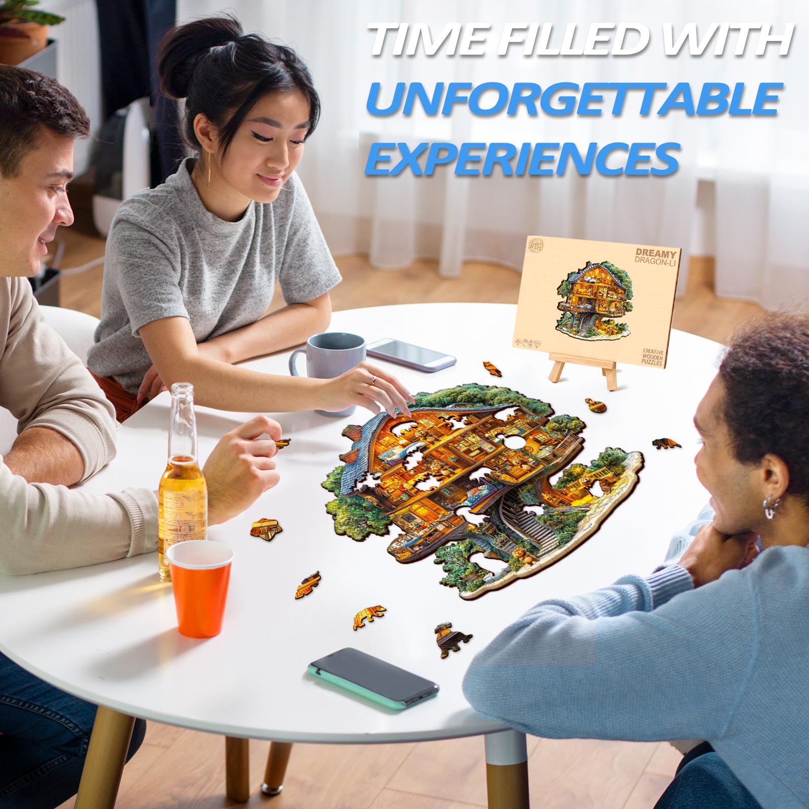 Bear House Wooden Jigsaw Puzzle