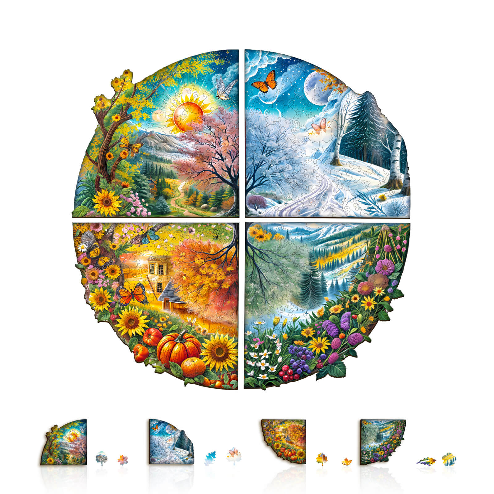 Party Puzzle-Four Seasons