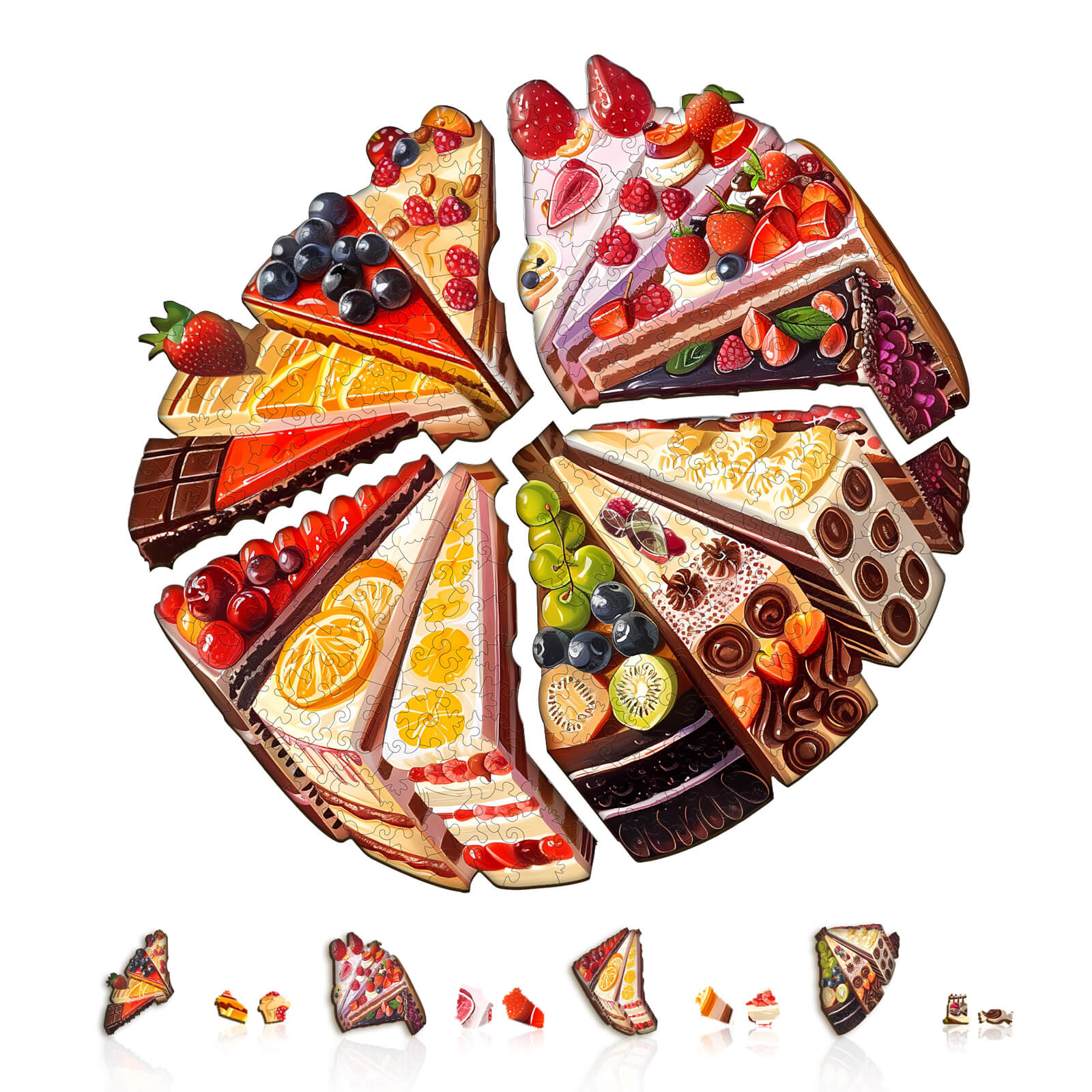 Party Puzzle-Delicious Cake