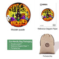 Happy Halloween Wooden Jigsaw Puzzle