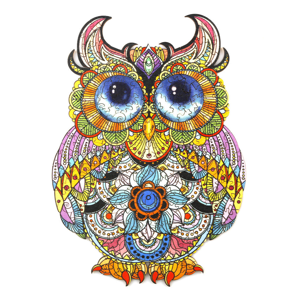 Lovely Owl Wooden Jigsaw Puzzle
