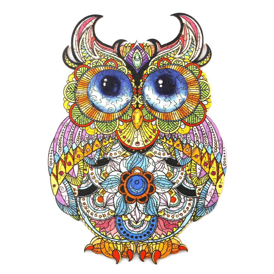 Lovely Owl Wooden Jigsaw Puzzle