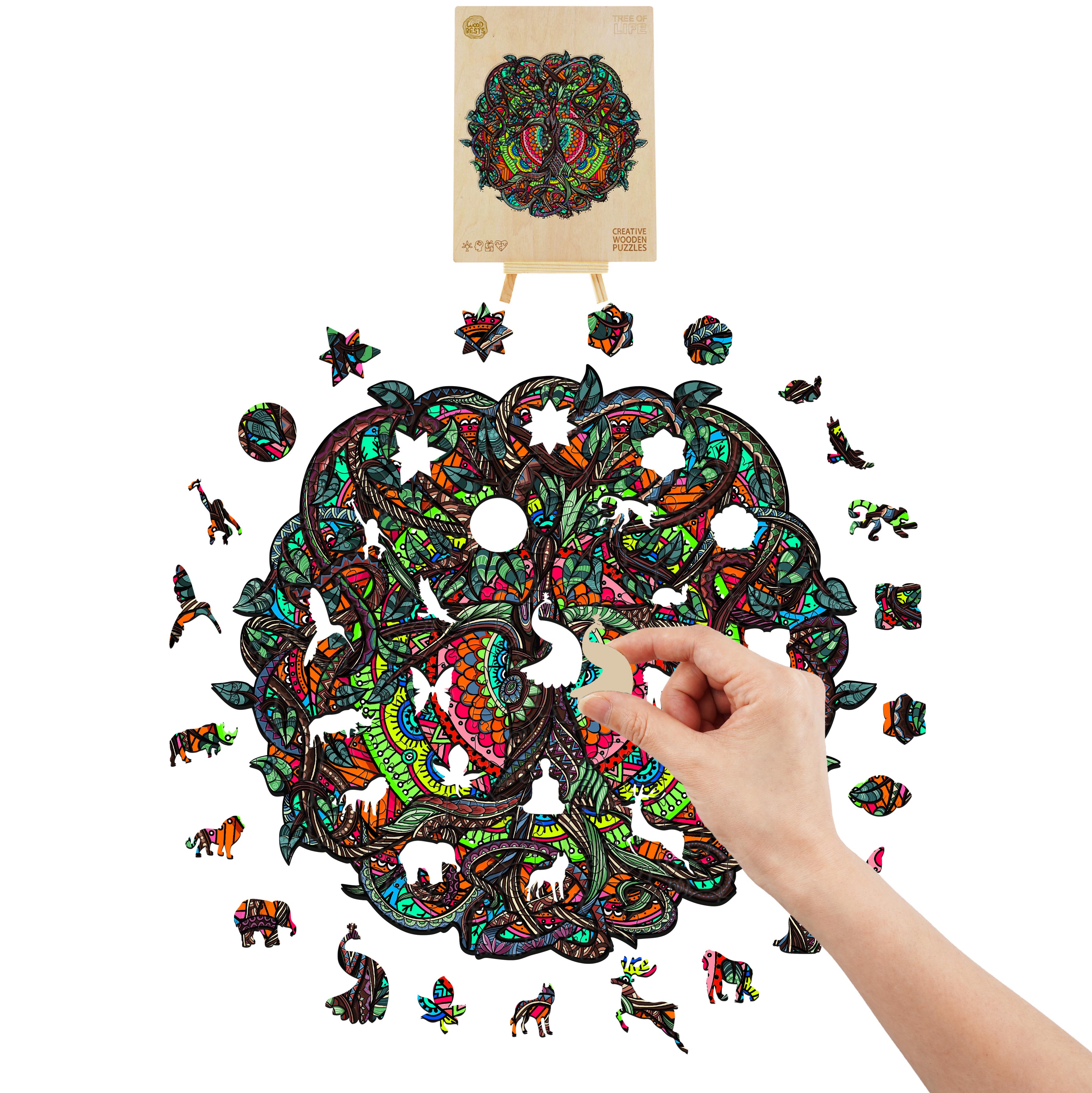 Tree Of Life Wooden Jigsaw Puzzle