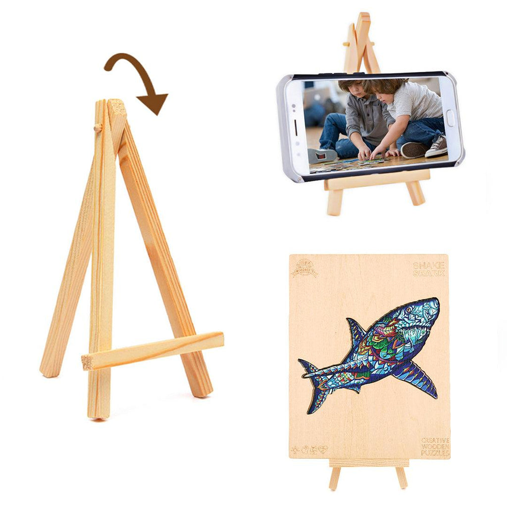 Shake Shark Wooden Jigsaw Puzzle
