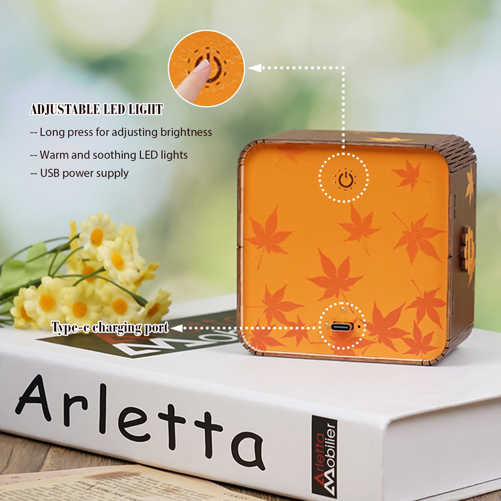 Forest Sunset Kit - 3D Wooden Puzzle Night Light