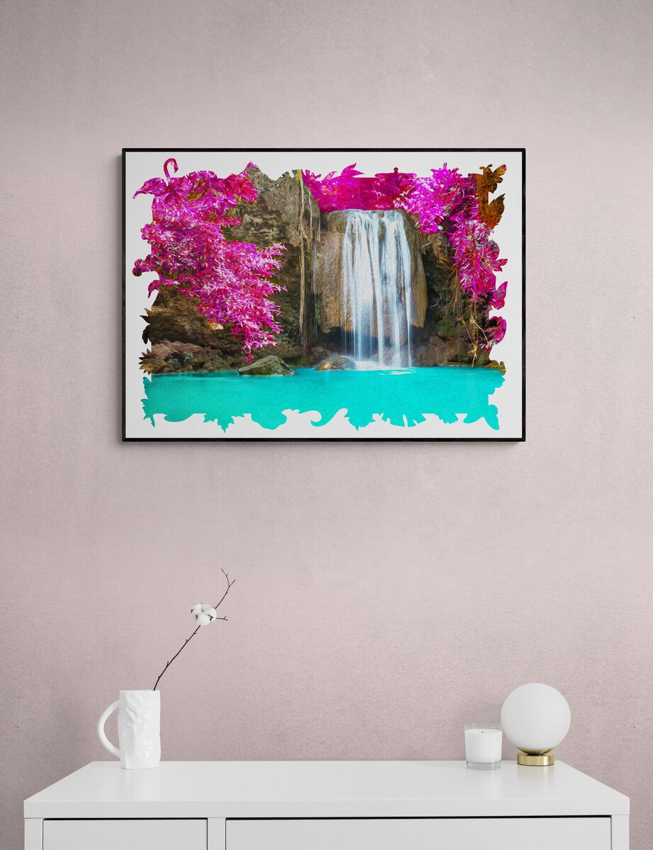 Erawan Waterfall Wooden Jigsaw Puzzle