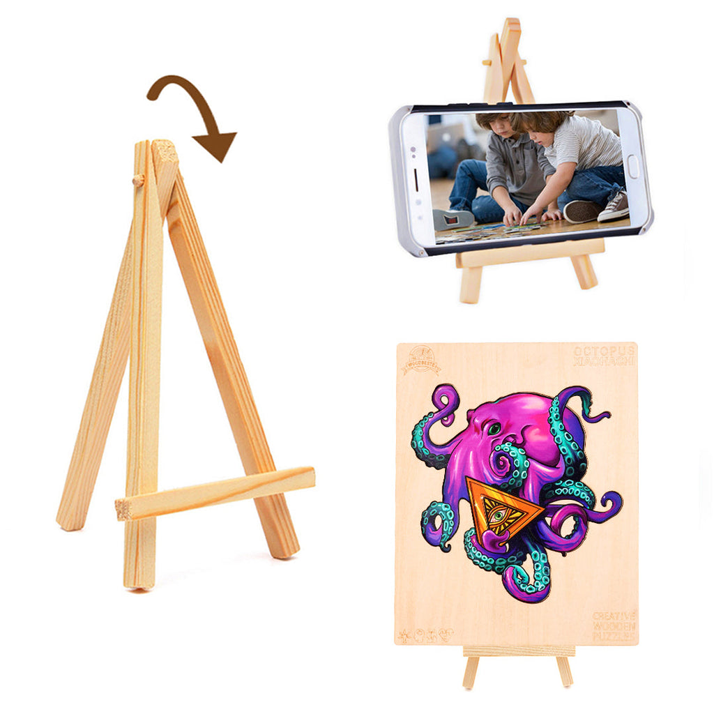 Octopus Xiaohachi Wooden Jigsaw Puzzle