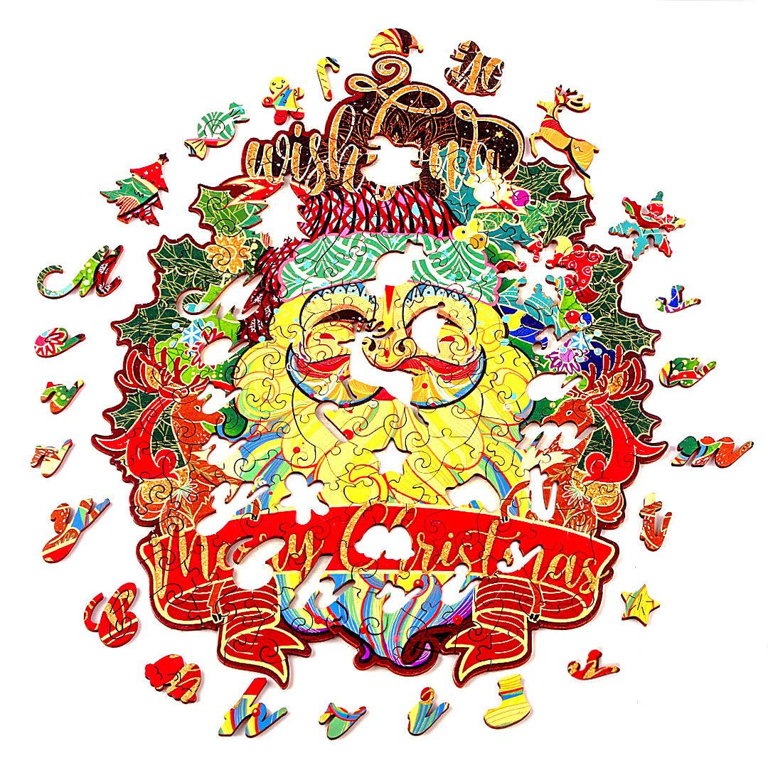 Santa Claus Wooden Jigsaw Puzzle