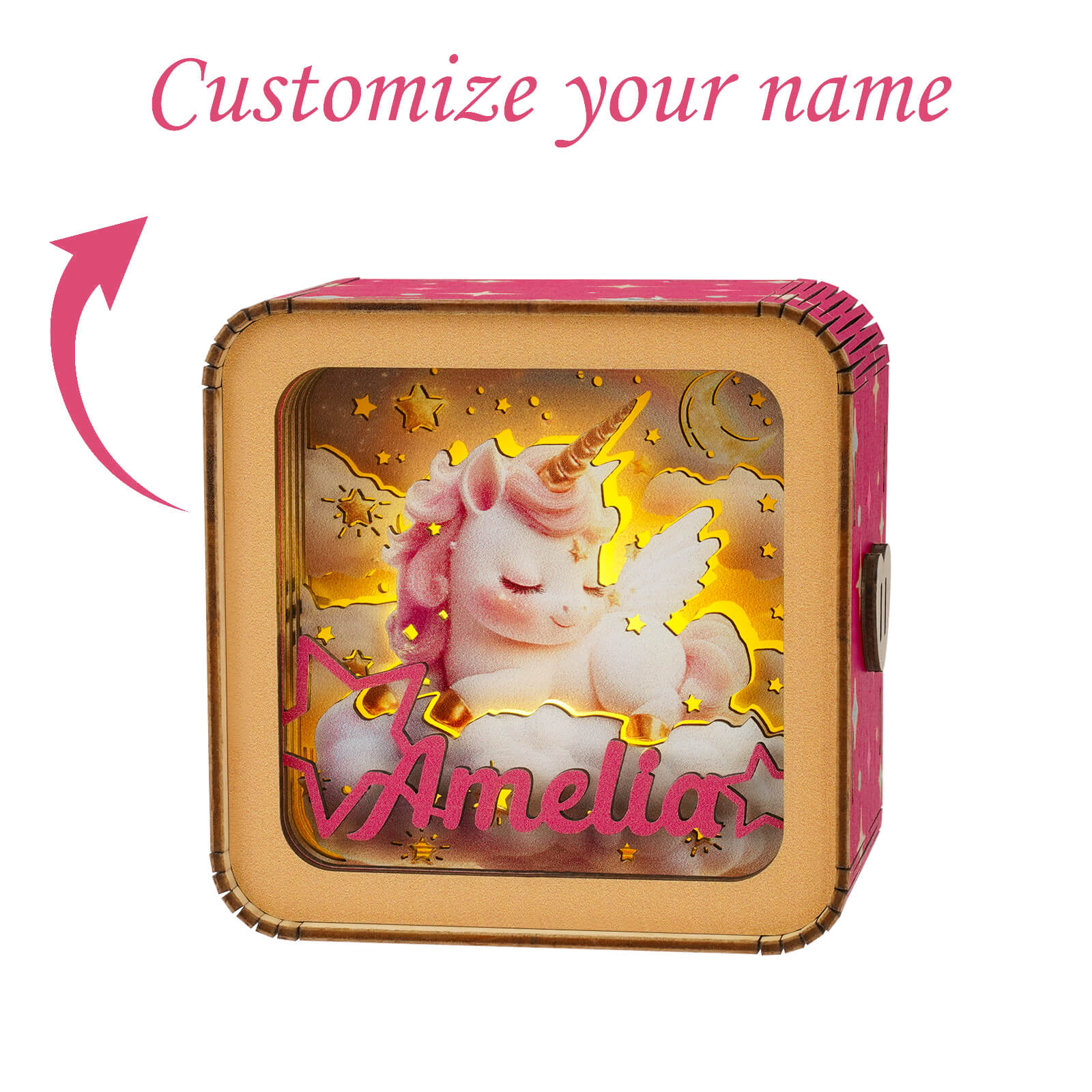 My Little Pony Kit - Personalized 3D Wooden Puzzle Night Light