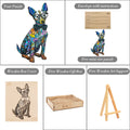 Gentlemen Dog Wooden Jigsaw Puzzle