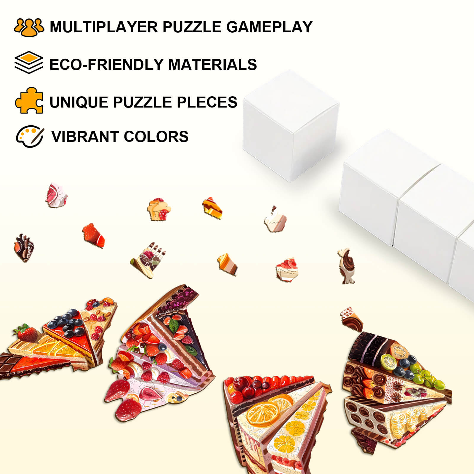 Party Puzzle-Delicious Cake