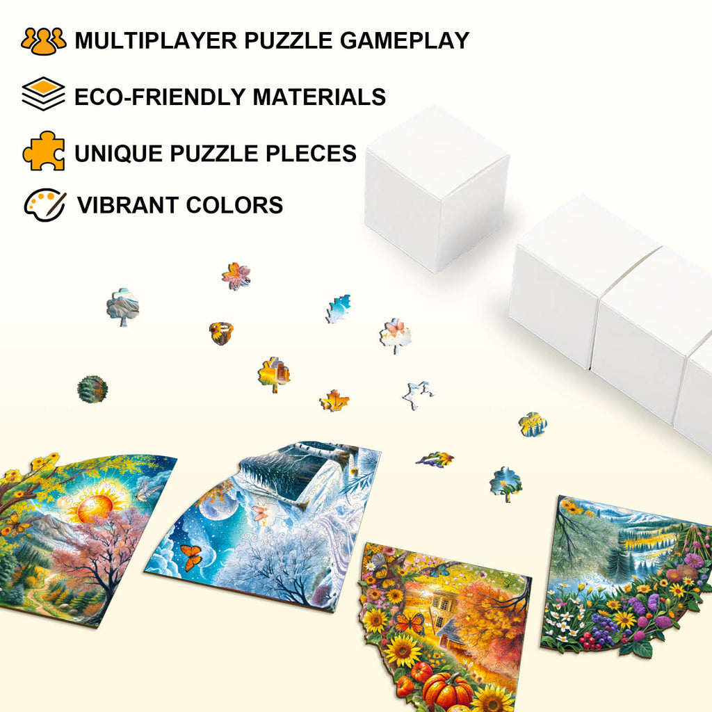 Party Puzzle-Four Seasons