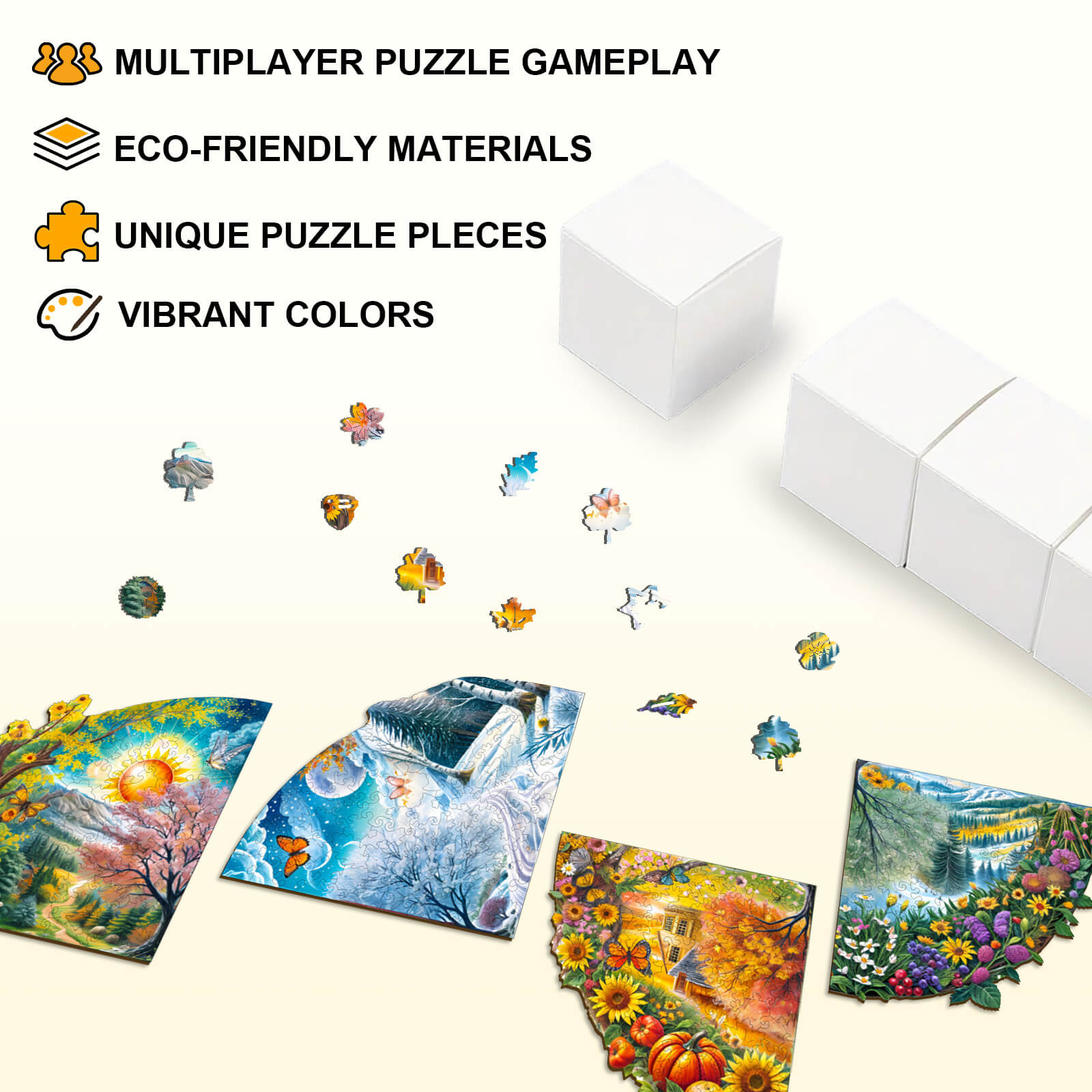 Party Puzzle-Four Seasons