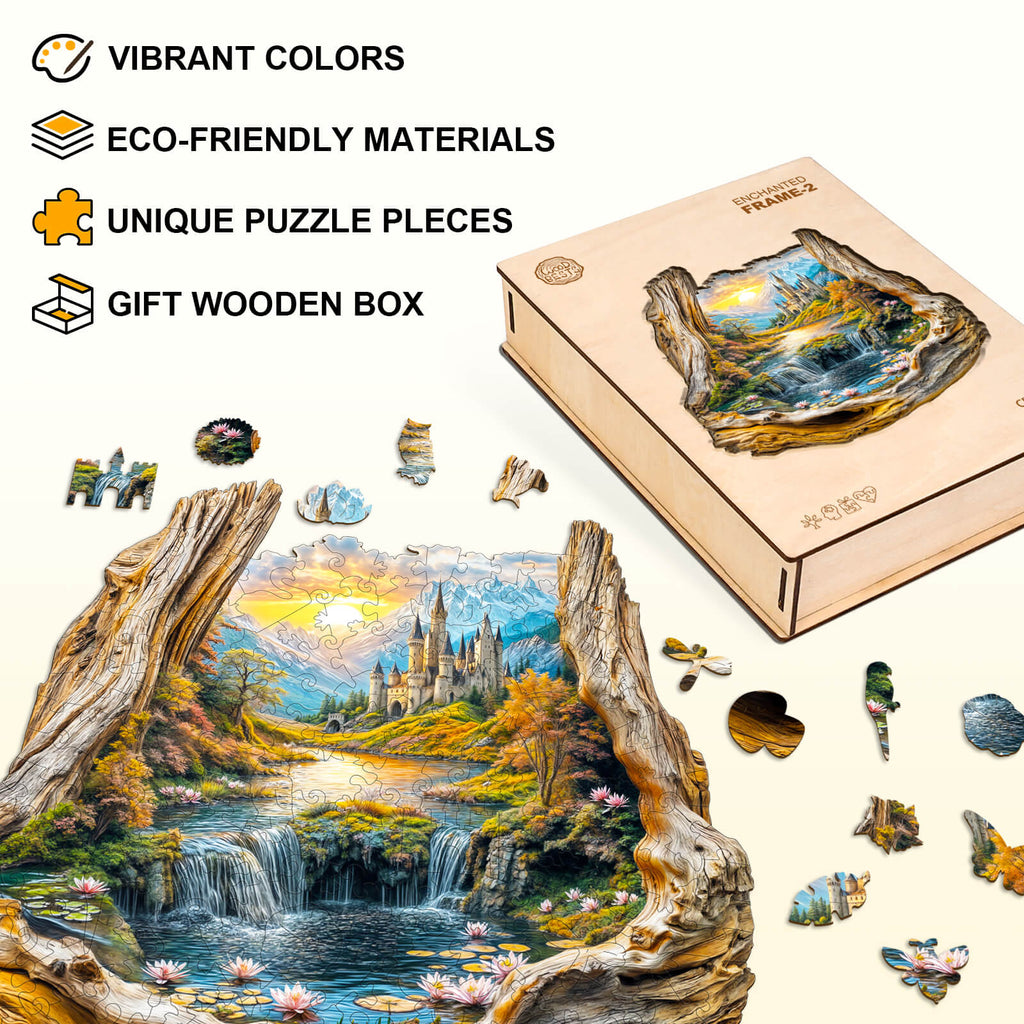 Enchanted Frame-2 Wooden Jigsaw Puzzle