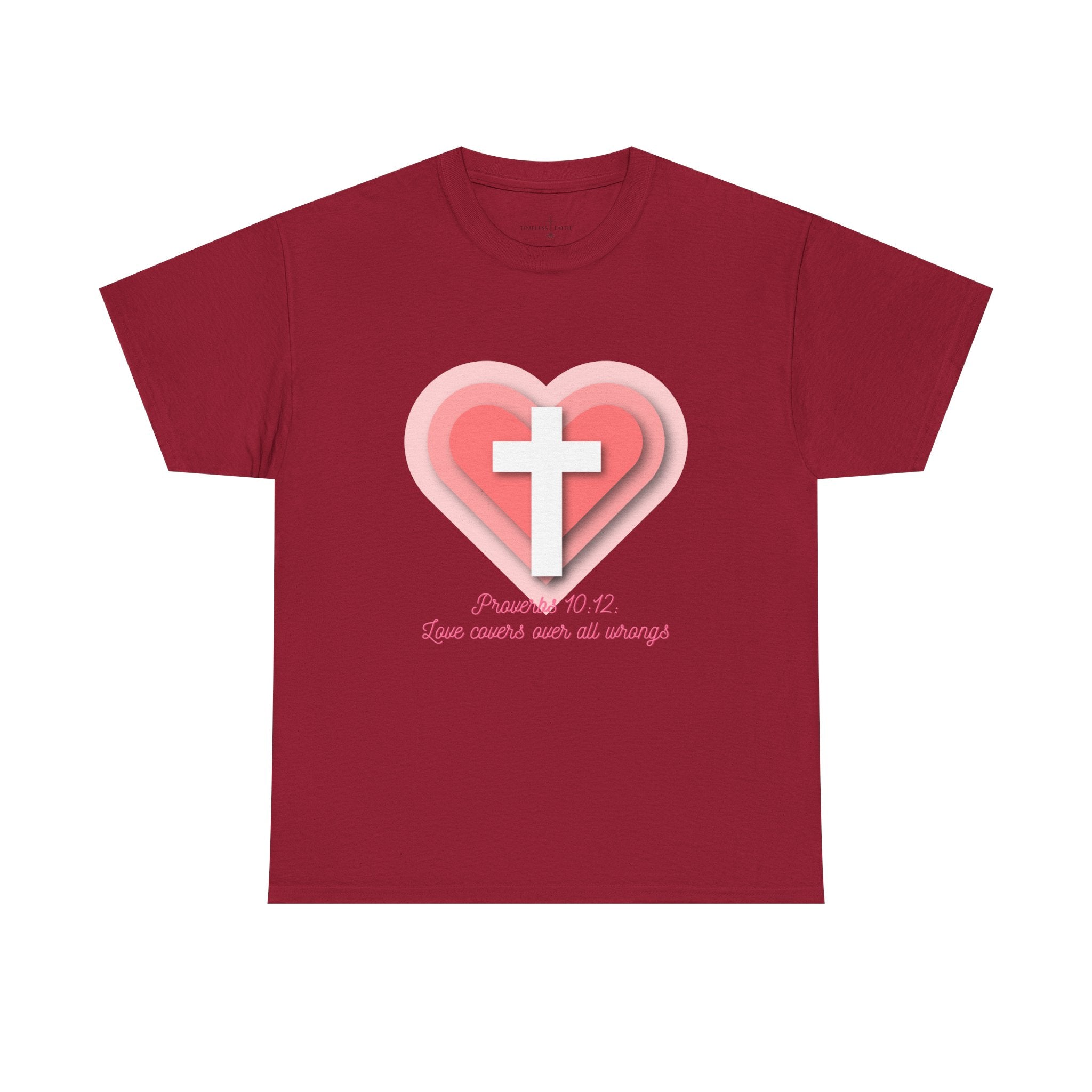 LOVE COVERS ALL WRONGS TEE