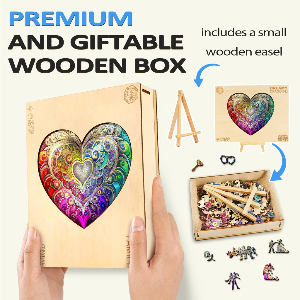 Brave Heart Wooden Jigsaw Puzzle