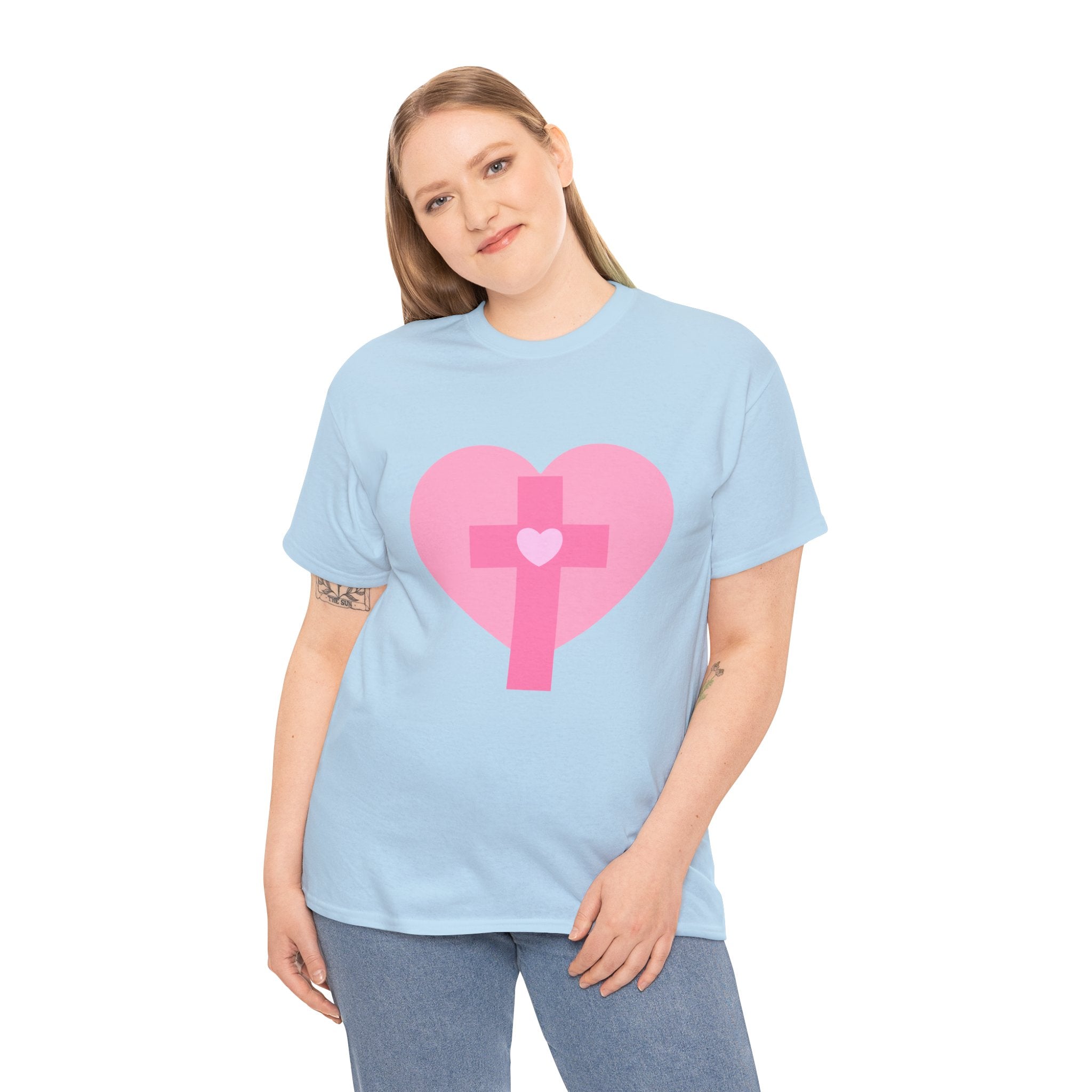 CROSS & HEART TEE