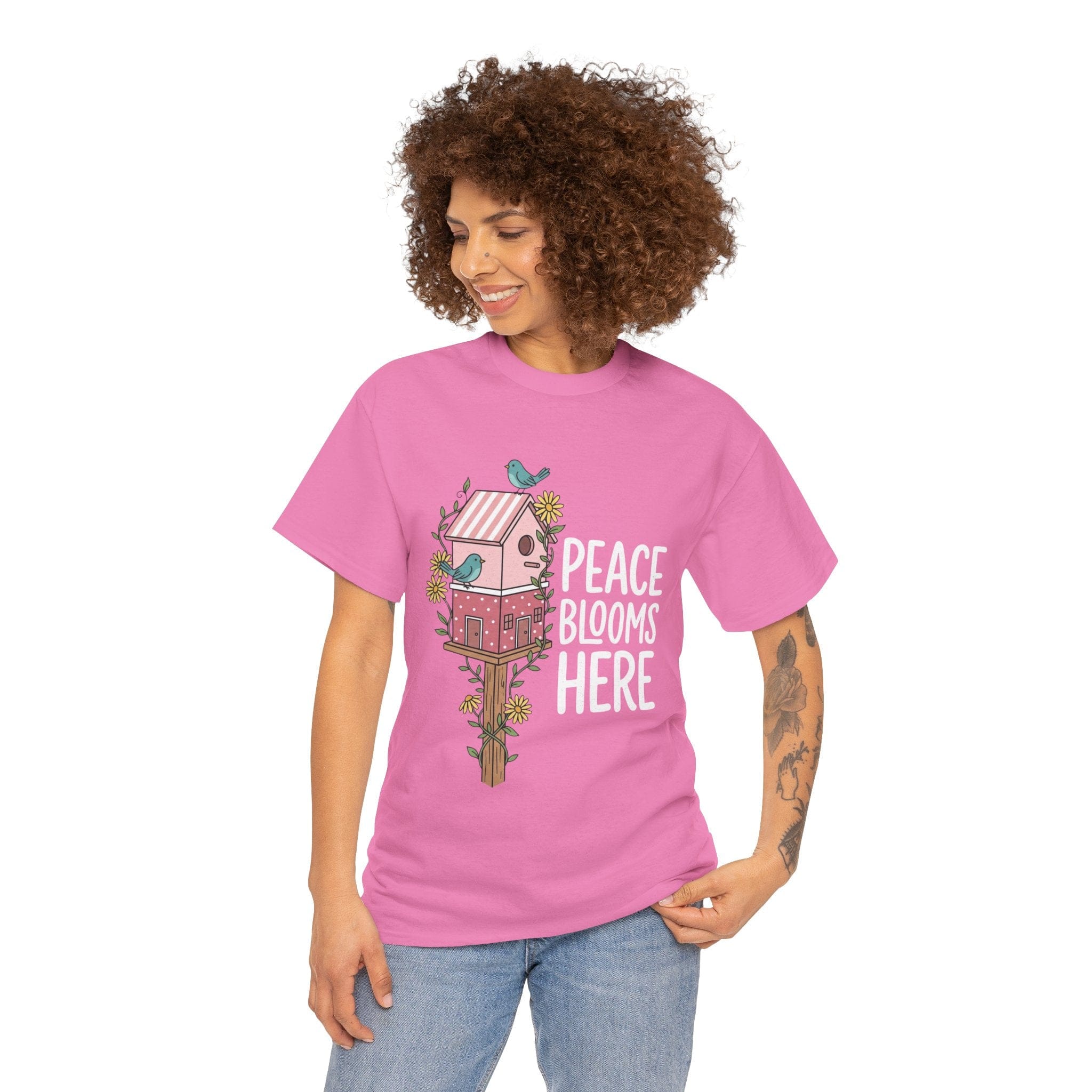 PEACE BLOOMS TEE