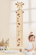 Personalized Wooden Cute Giraffe Growth Chart