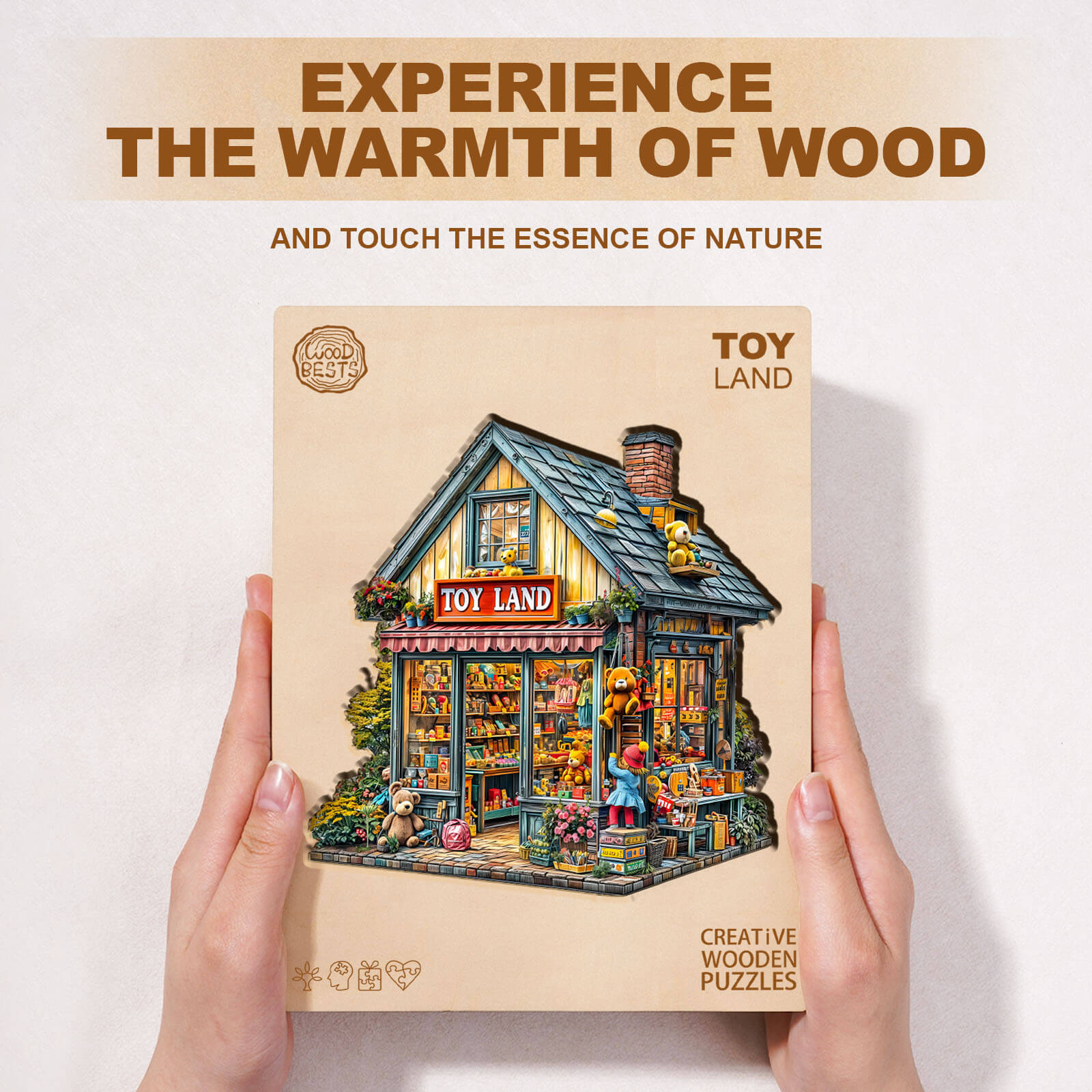 toy land Wooden Jigsaw Puzzle
