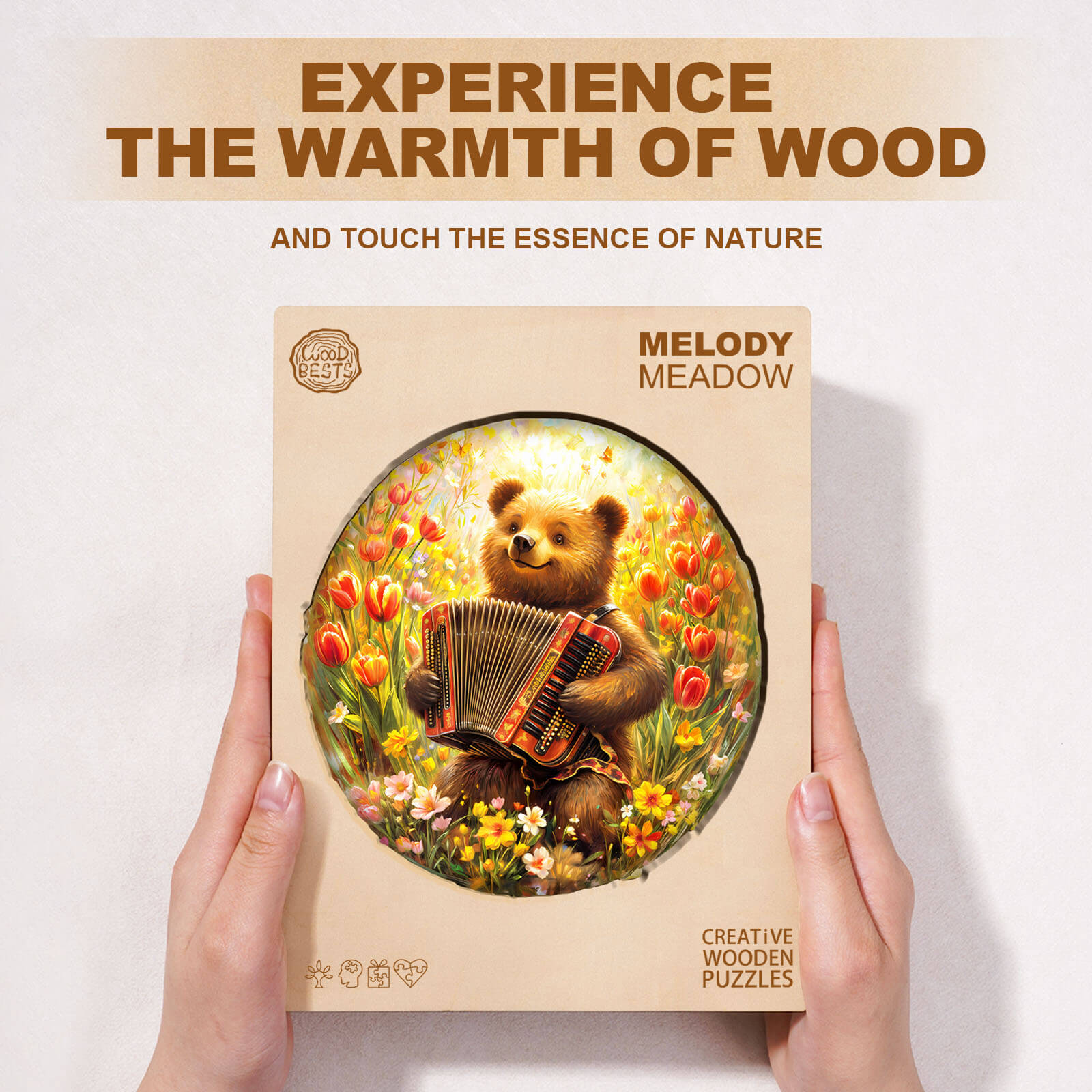 Melody Meadow Wooden Jigsaw Puzzle