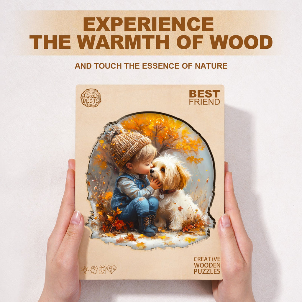 Best friend Wooden Jigsaw Puzzle