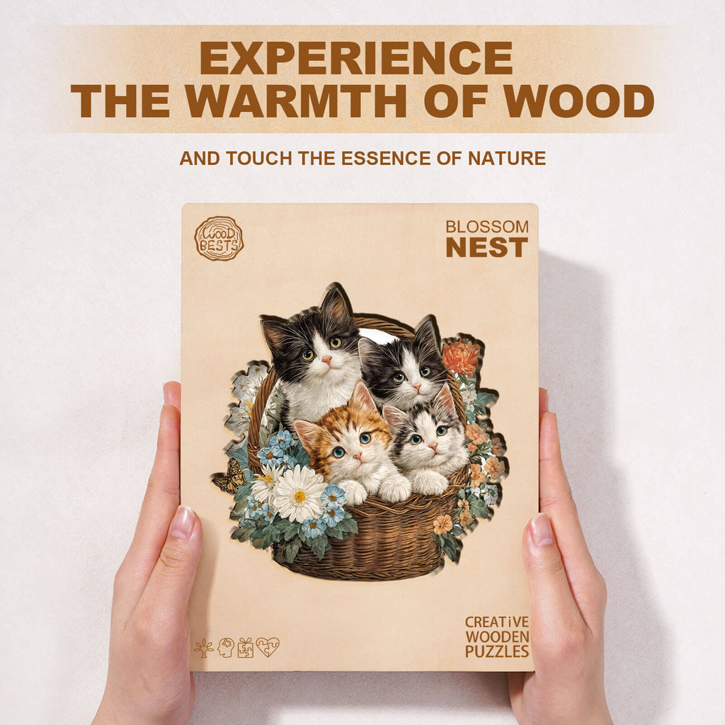 Blossom Nest Wooden Jigsaw Puzzle
