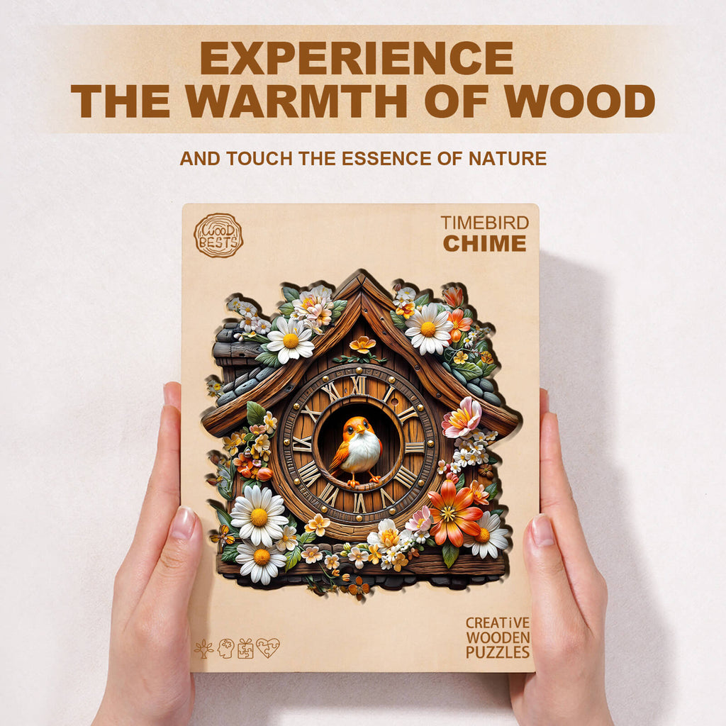 Timebird Chime Wooden Jigsaw Puzzle