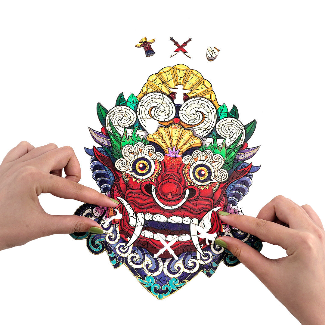 Ancient Mask Jigsaw Puzzle